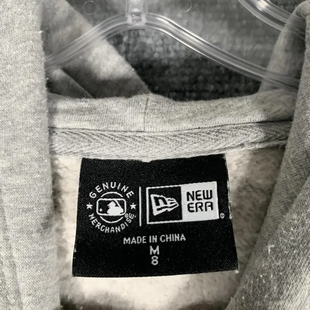 San Diego Padres Hoodie Sweatshirt Boys 8 Gray MLB Baseball New Era Pullover